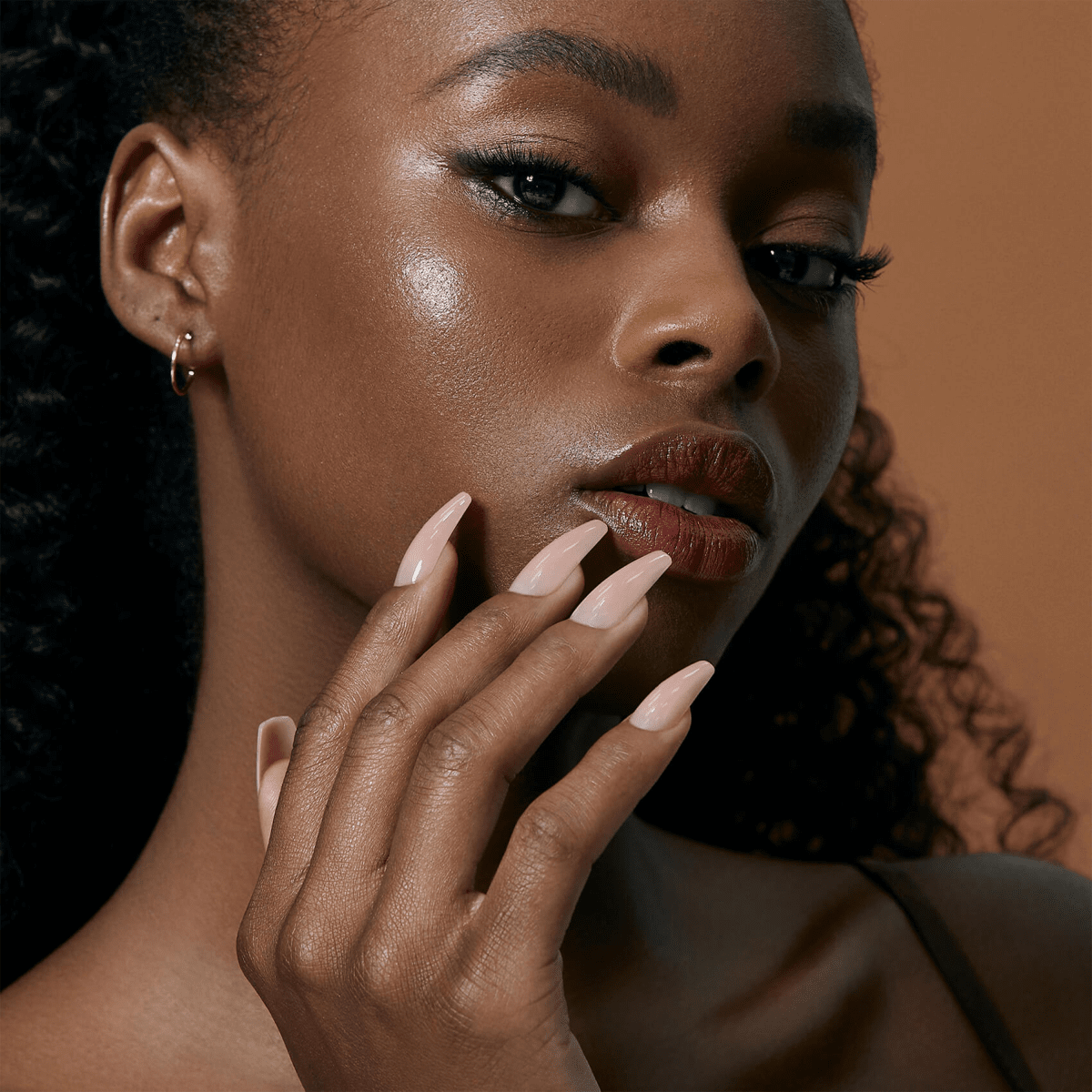 KISS Bare but Better Press On Glue Nails - Nude Glow