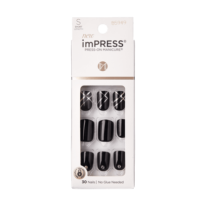 imPRESS Press-On Manicure Halloween - Burning Bones