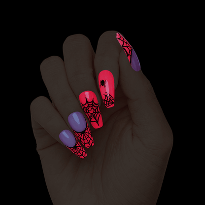 Salon Design Halloween Nails - Night Crawlers