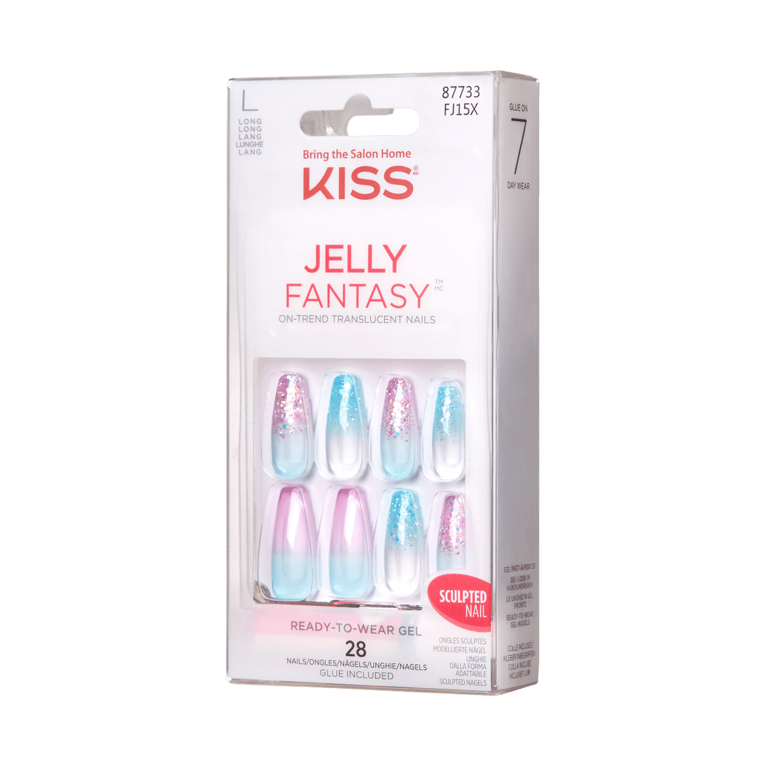 KISS Jelly Fantasy Nails - Sour Jelly