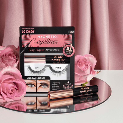 KISS Magnetic Eyeliner &amp; Lash Kit - Lure