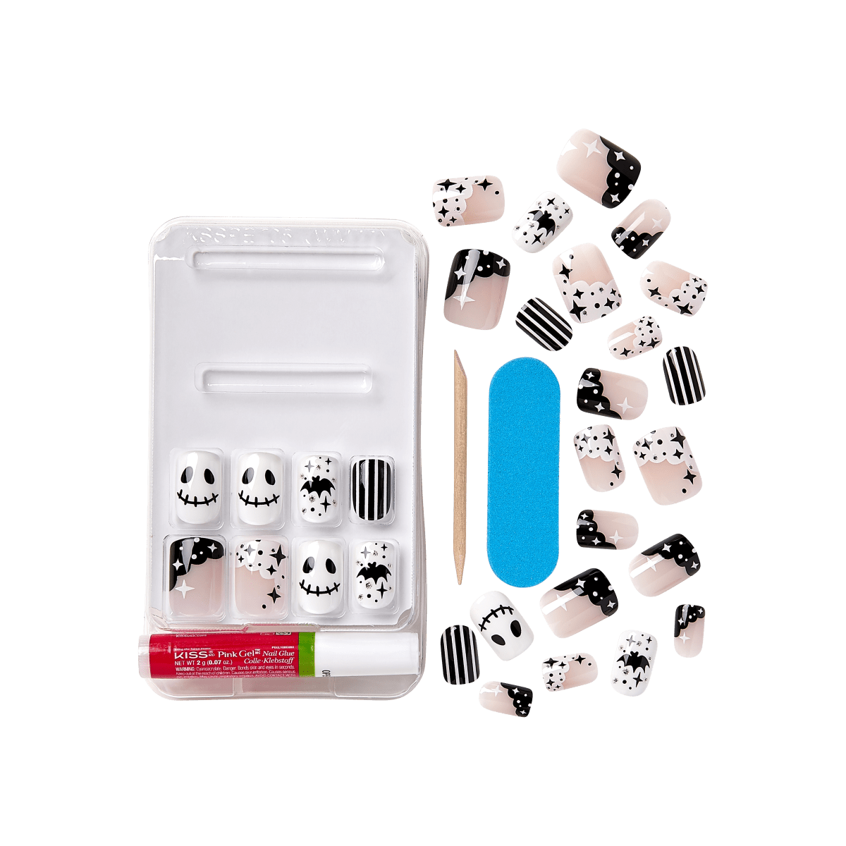 KISS Voguish Fantasy Halloween Nails - Boo-tiful
