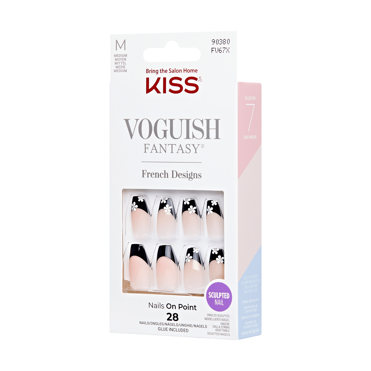 KISS Voguish Fantasy Nails - Powdered Sugar