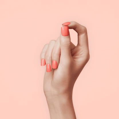 imPRESS Color Press-on Manicure - Salmon