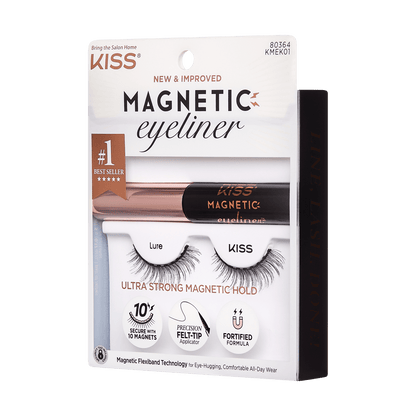 KISS Magnetic Eyeliner &amp; Lash Kit - Lure