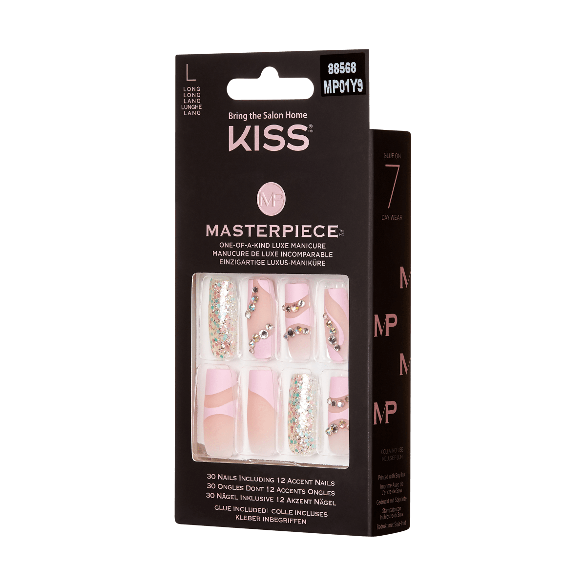 KISS Masterpiece Holiday Nails - Glam