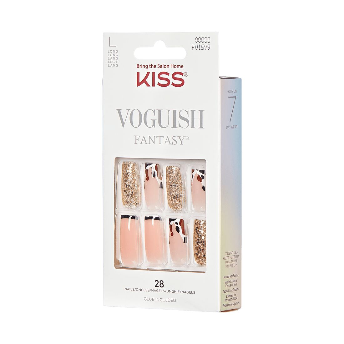 KISS Voguish Fantasy Nails - Tortoise