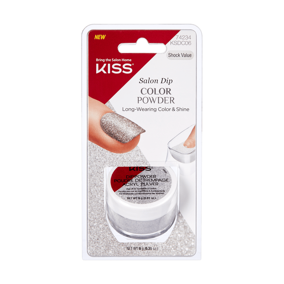 KISS Salon Dip Color Powder - Shock Value