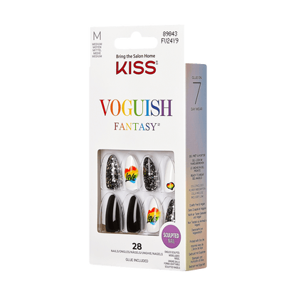 KISS Voguish Fantasy Pride Nails - Peekaboo