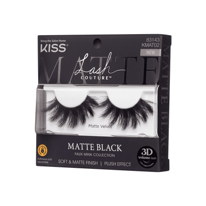 KISS Lash Couture Matte Black - Matte Velvet