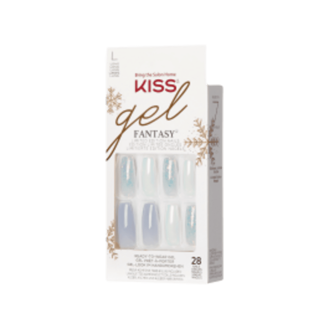KISS Gel Fantasy Limited Edition Holiday Nails - Razzle Dazzle