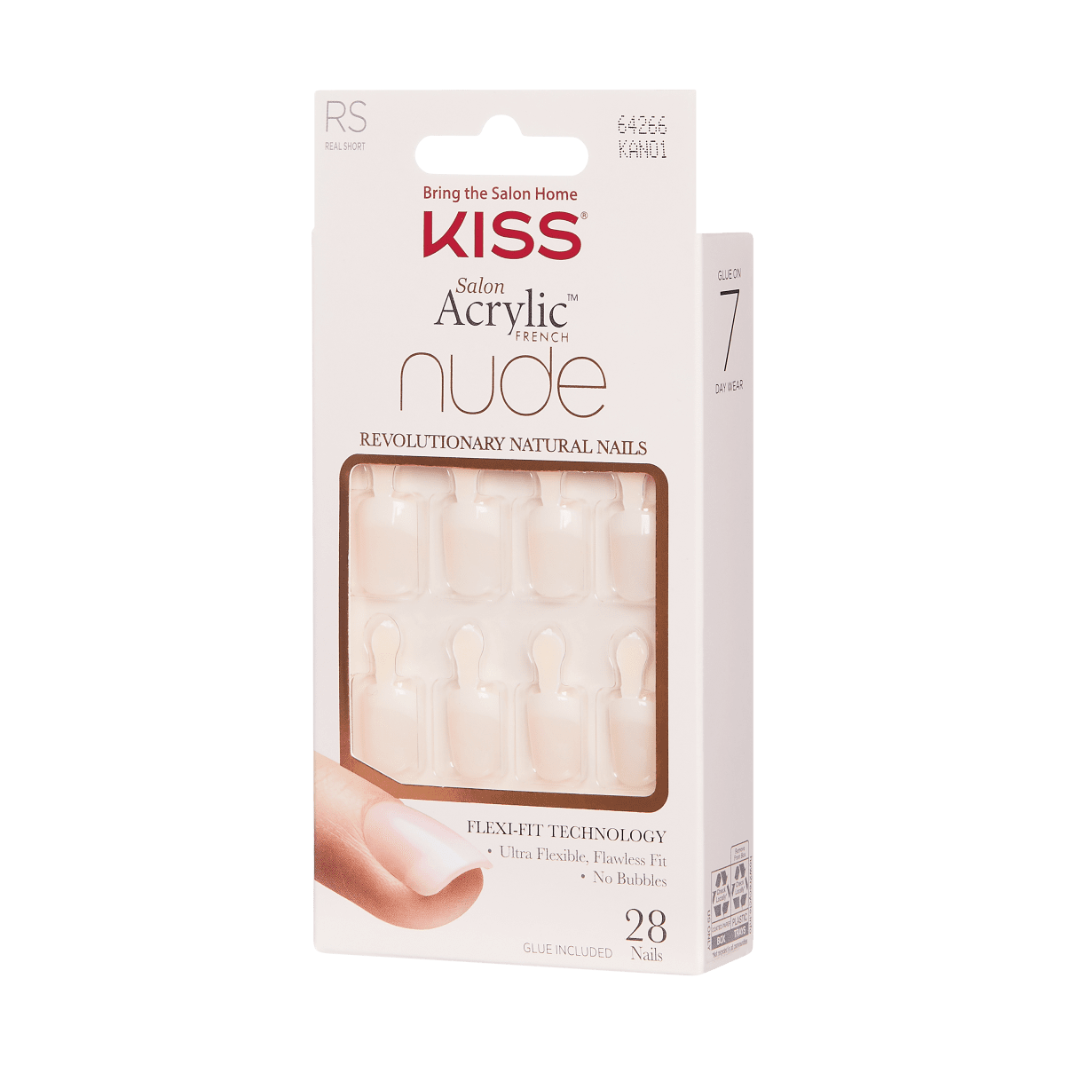 KISS Salon Acrylic Natural Nails - Breathtaking