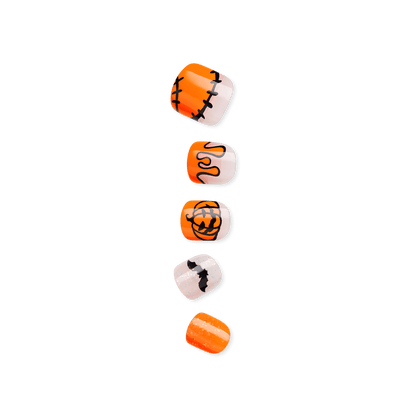 imPRESS MINI Halloween Press-On Manicure for Kids - Make Believe