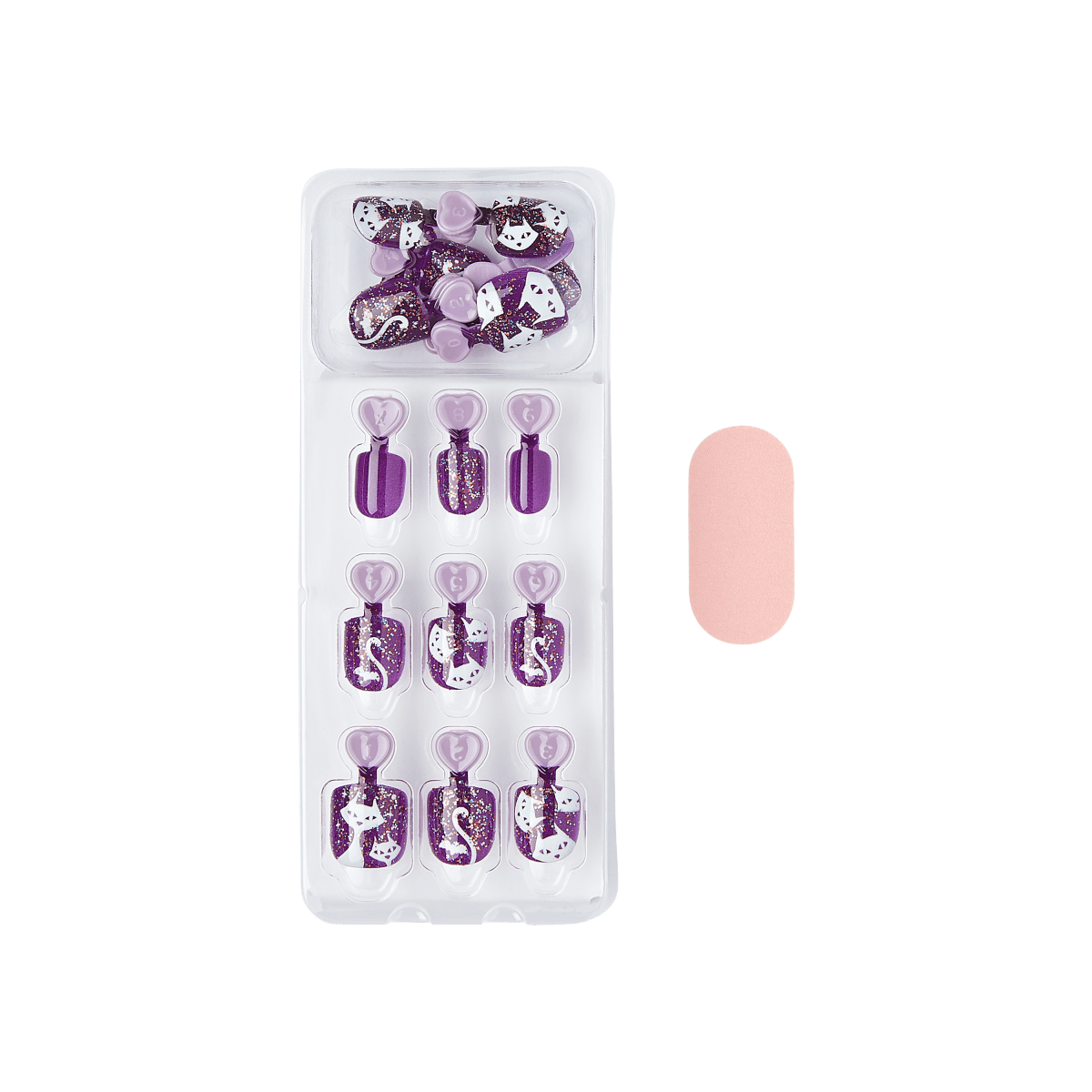imPRESS MINI Halloween Press-On Manicure for Kids - In the Shadows