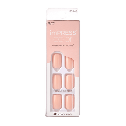 imPRESS Color Press-On Manicure -  Peevish Pink