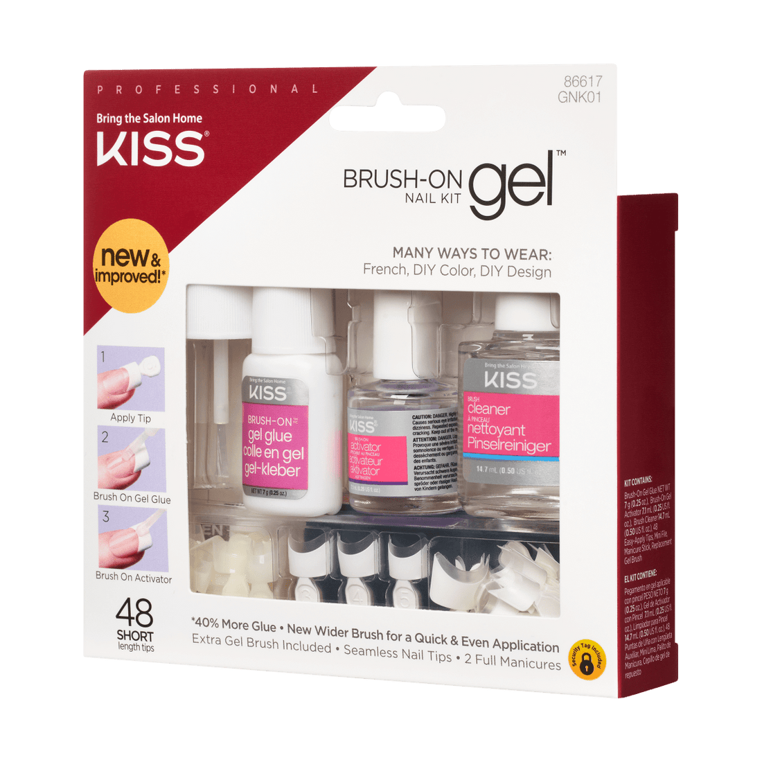 KS Brush-On Gel Nail Kit