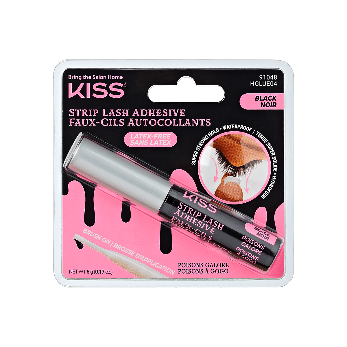 KISS Halloween Strip Lash Adhesive - Black