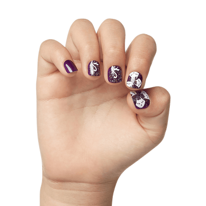 imPRESS MINI Halloween Press-On Manicure for Kids - In the Shadows