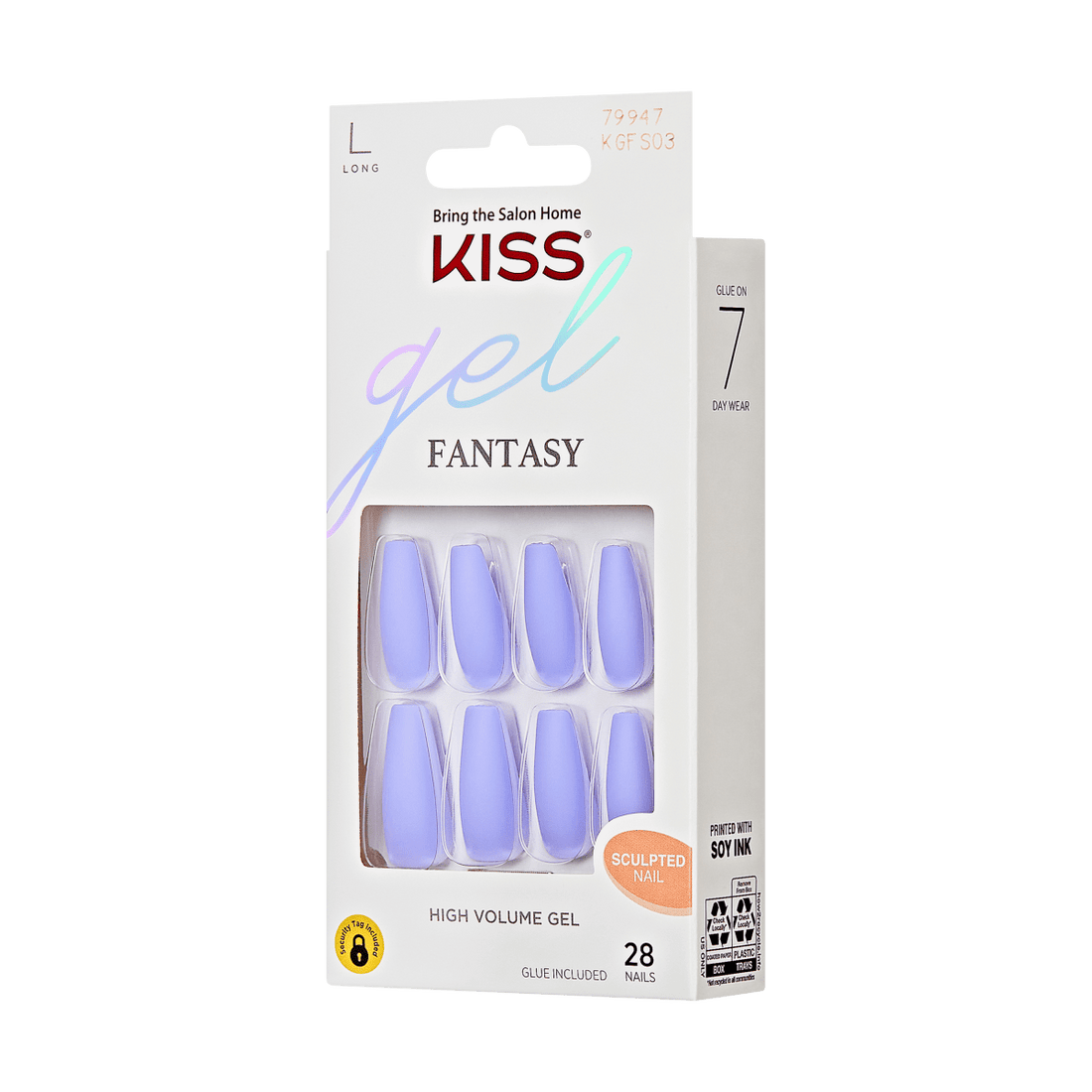KISS Gel Fantasy Sculpted Nails - Night After