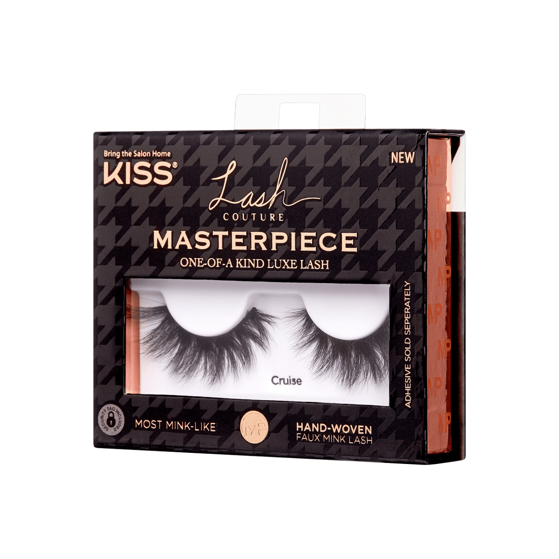 KISS Masterpiece, False Eyelashes, Robe, 12mm, 1 Pair