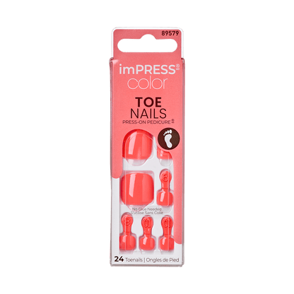 imPRESS Color Press-On Pedicure - Sweet as Honey
