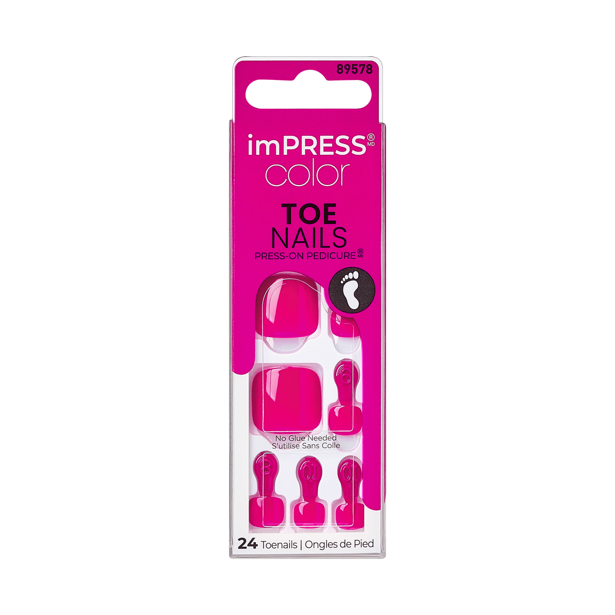 imPRESS Color Press-On Pedicure - Almost There