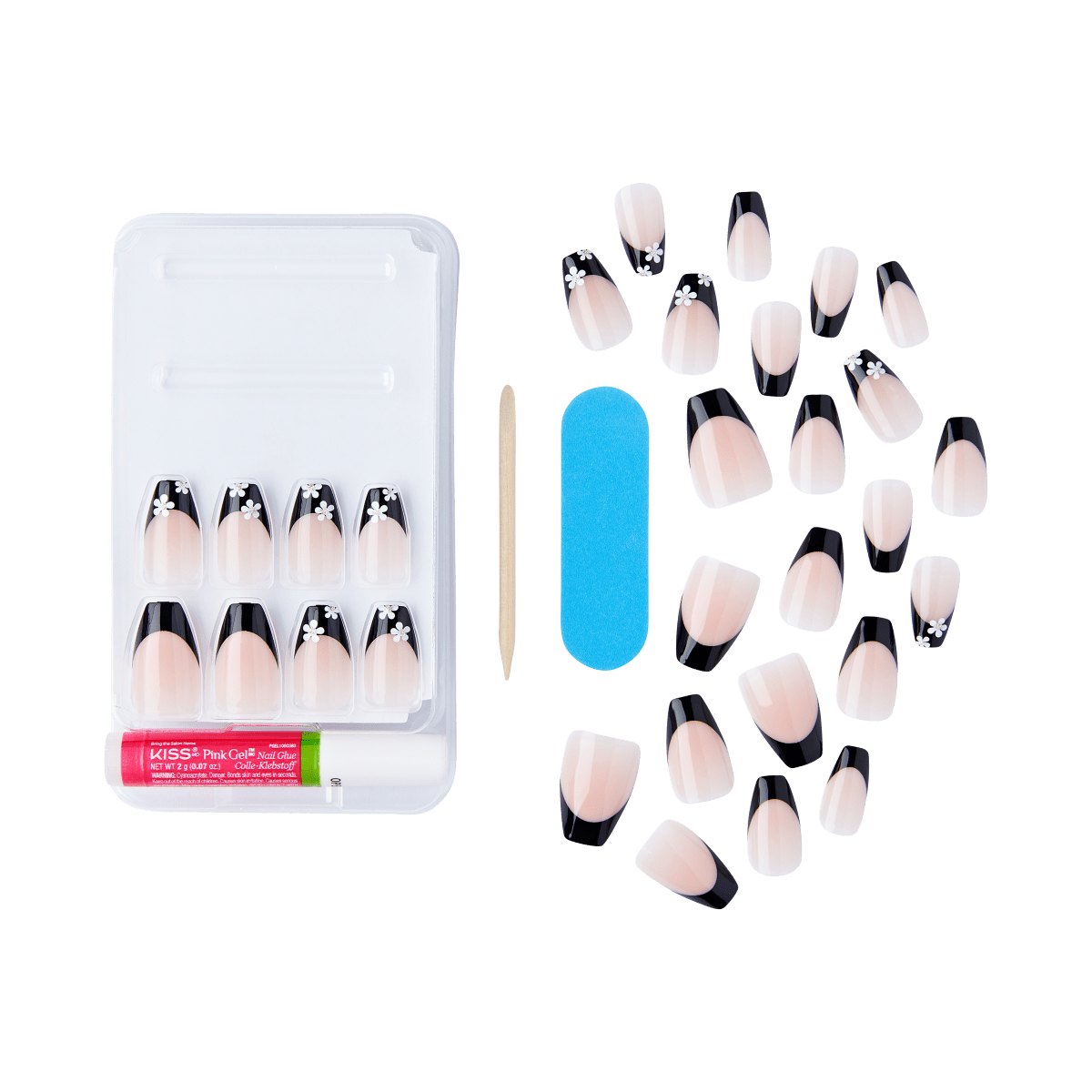 KISS Voguish Fantasy Nails - Powdered Sugar