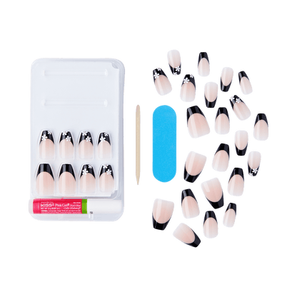 KISS Voguish Fantasy Nails - Powdered Sugar