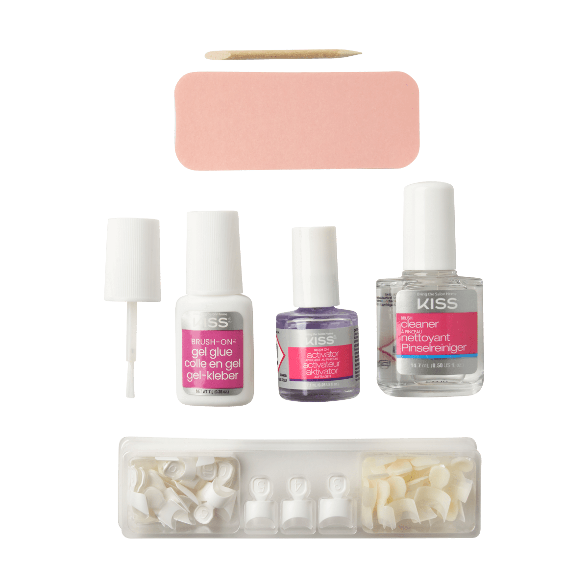 KISS BRUSH ON GEL NAIL KIT – KISS USA