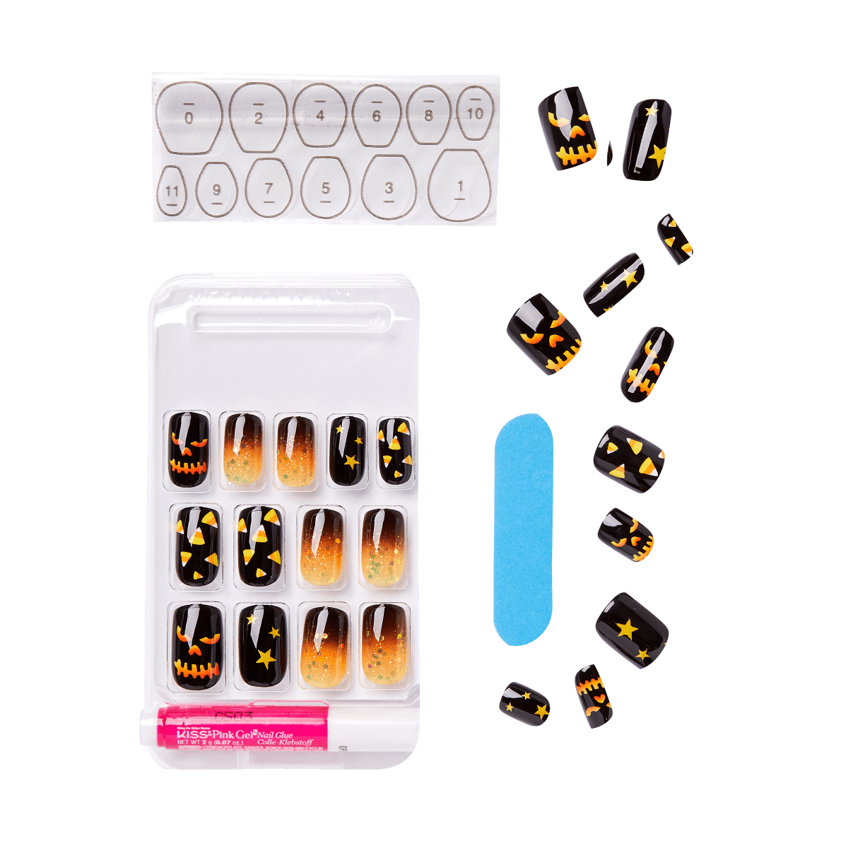 KISS Halloween Design Nail - Monster Mash