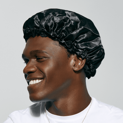 KISS Colors &amp; Care KISS SATIN BONNET BLACK