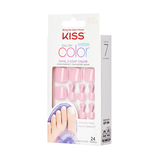 KISS Salon Color Toenails - Golden Sand