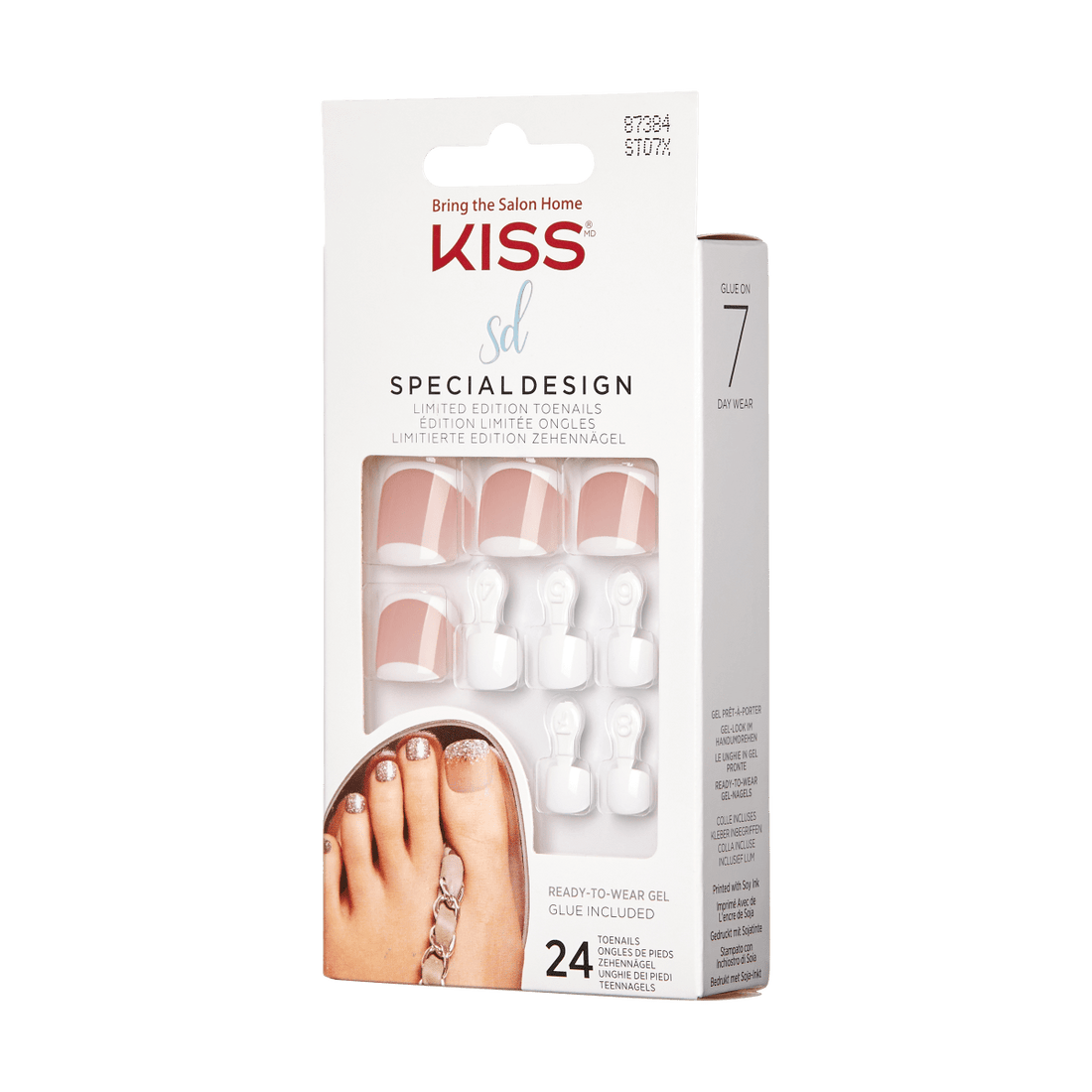 KISS Special Design Toenails - Carpool Lane
