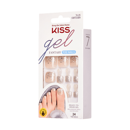 KISS Gel Fantasy Toenails - New Step