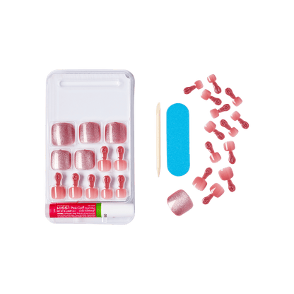 KISS Gel Fantasy Toenails- Miss Fancy
