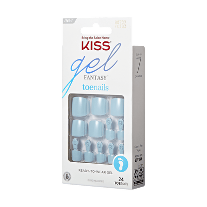 KISS Gel Fantasy Toenails - Pair of Shoes