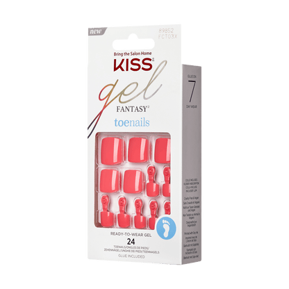 KISS Gel Fantasy Toenails - Elderberry