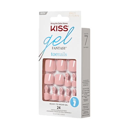 KISS Gel Fantasy Toenails- Rumor Has It