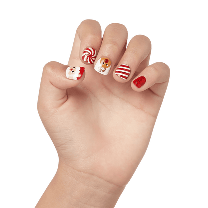imPRESS MINI Holiday Press-On Nails - Snowbody