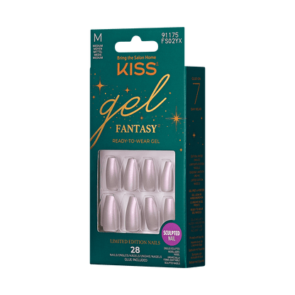 KISS Gel Fantasy Sculpted Holiday Nails - To Sparkle