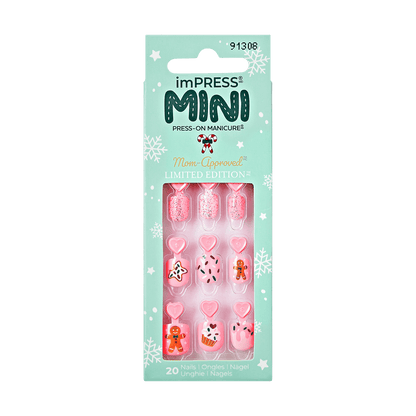 imPRESS MINI Holiday Press-On Nails - Christmas Treat