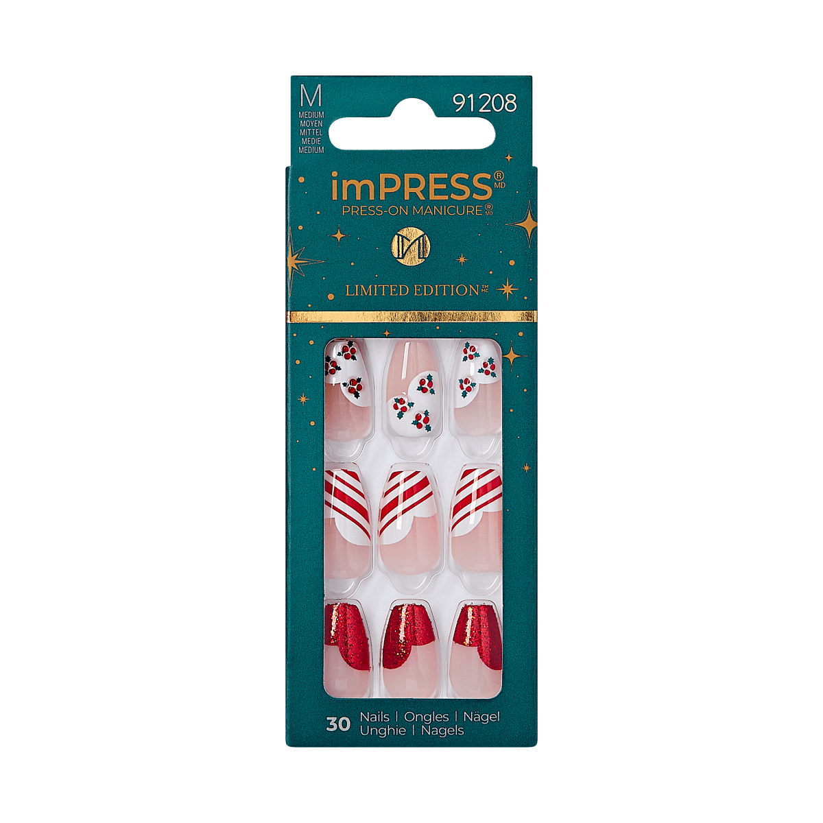 imPRESS Holiday Press-On Manicure - Heartfelt