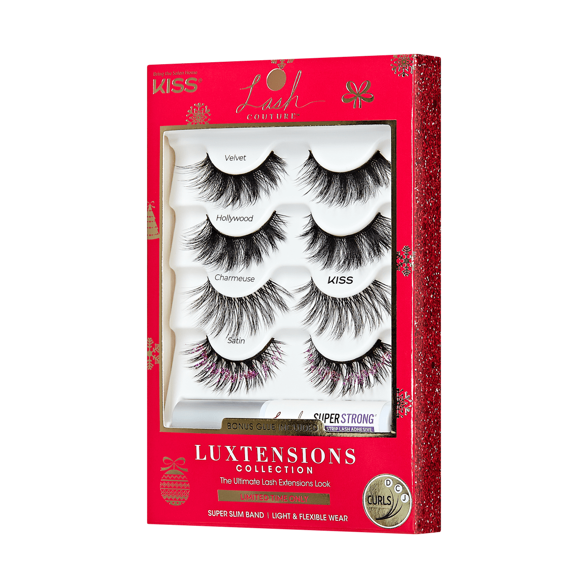 Lash Couture LuXtensions Holiday Multipack - Glitter Pink