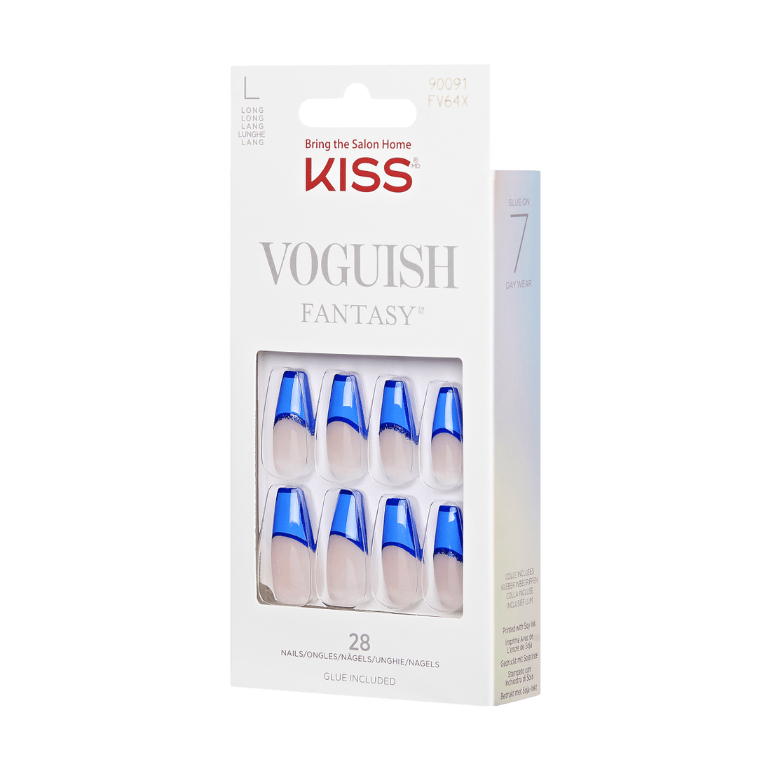 KISS Voguish Fantasy Nails - Popsicle