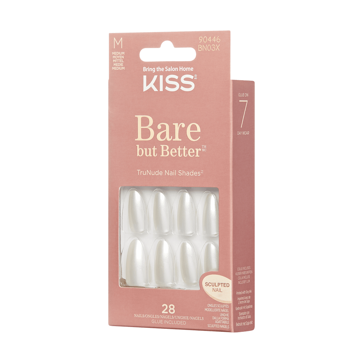 KISS Bare-But-Better Sculpted Nails - Birch