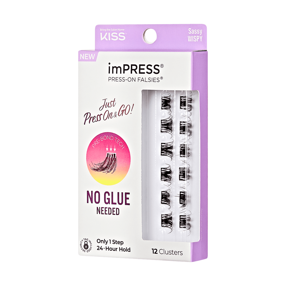 imPRESS Press-On Falsies Minipack 12 Clusters - Sassy