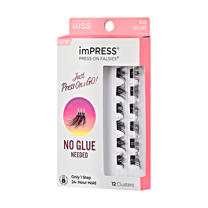 imPRESS Press-On Falsies Minipack 12 Clusters - Elegant