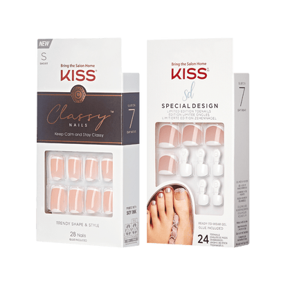 KISS Classy Manicure &amp; Special Design Pedicure Set - Bare Mate