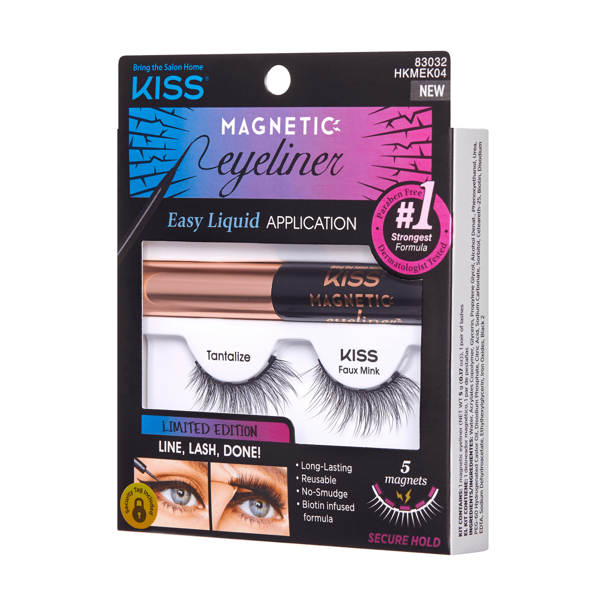 KISS Magnetic Eyeliner Kit- Halloween  Limited Edition