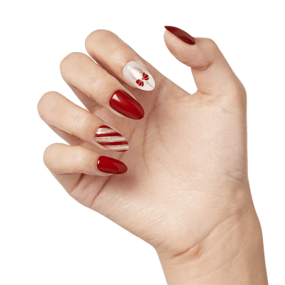 imPRESS Holiday Press-On Manicure - White Night
